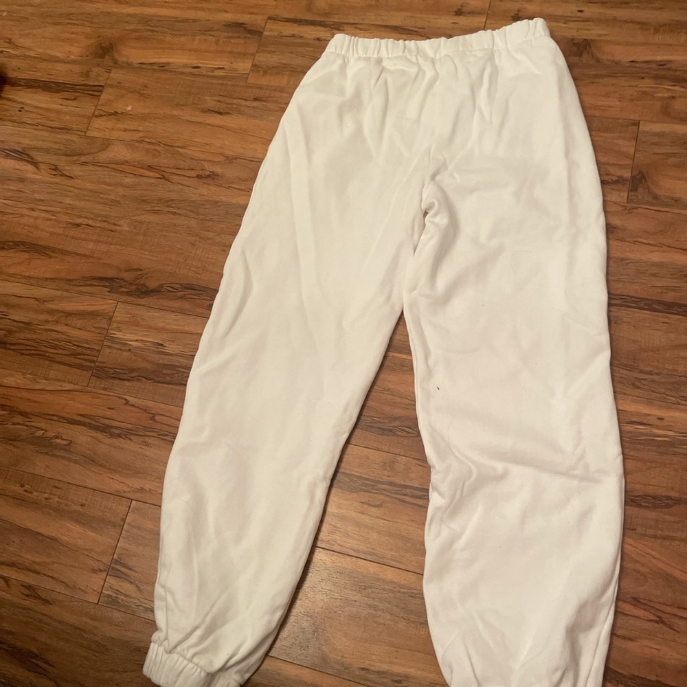 White Brandy Sweatpants